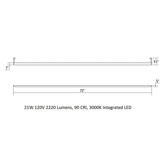 Thin-Line™ LED Indirect Wall Bar