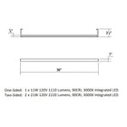 Thin-Line™ Sided LED Wall Bar