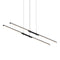 Tik-Tak™ Tandem LED Pendant Light  option Satin Black