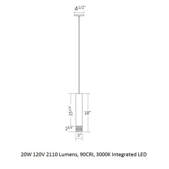 ALC™ Medium LED Pendant Light