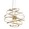 Calligraphy LED Pendant Light  option Gold Leaf
