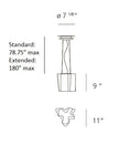 Logico Single Suspension Light