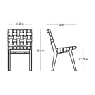 Risom Outdoor Side Chair