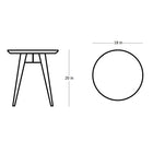 Risom Outdoor Round Side Table