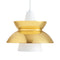 Doo Wop Pendant Light  option Brass