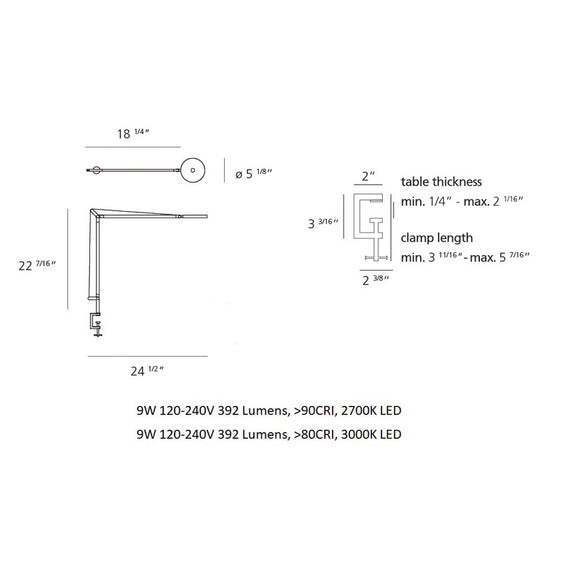 Demetra Table Lamp