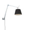 Tolomeo Mega Wall Lamp  option Aluminum/Black