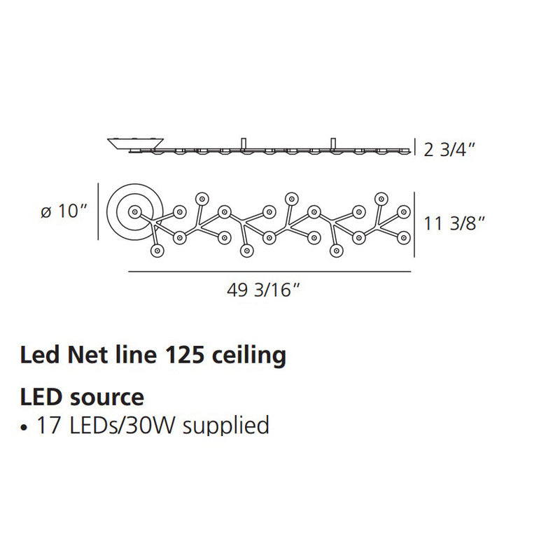 LED Net Line Flush Mount