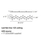 LED Net Line Flush Mount