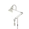 Original 1227 Mini Wall Mounted Lamp  option Linen White
