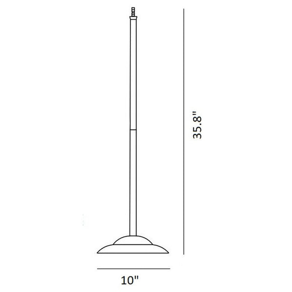 Original Range Floor Pole Kit
