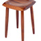 JPA Stool  option Mahogany