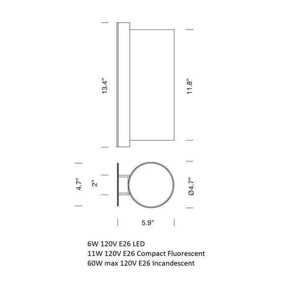 TMM Largo Wall Light