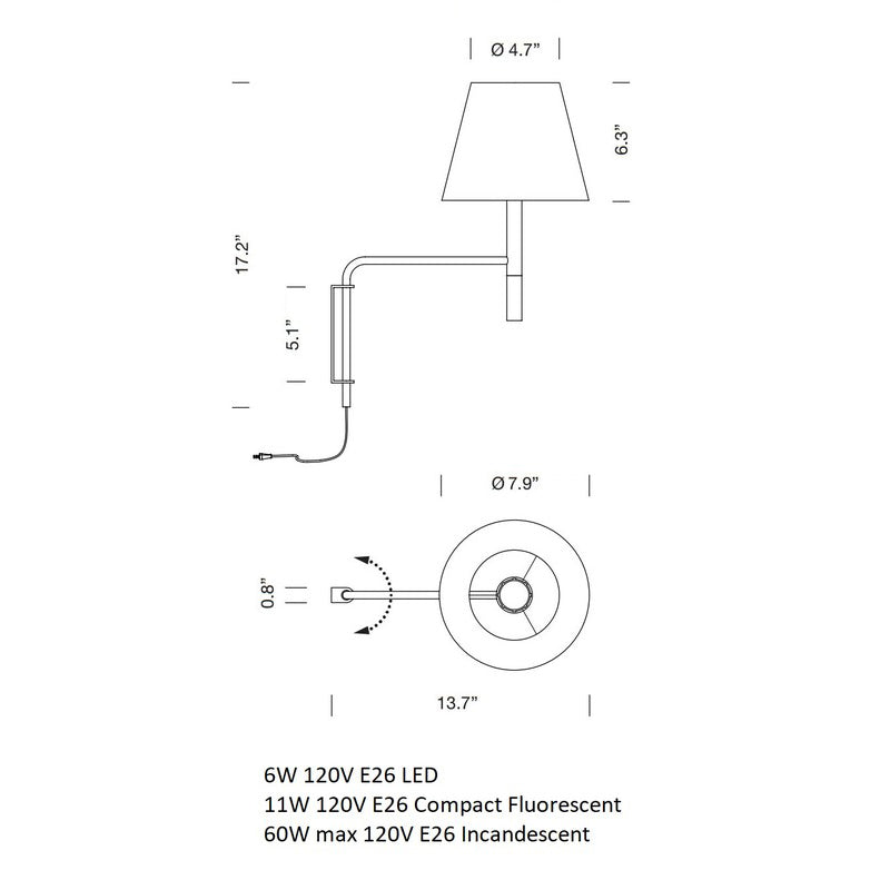 BC1 P1 Wall Light
