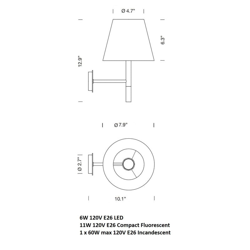 BC2 P1 Wall Light