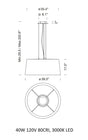 GT1000 Pendant Light