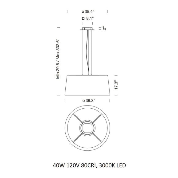 GT1000 Pendant Light