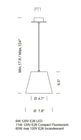 Sistema Sisisi PT1 Pendant Light