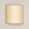 Comodin Square Wall Light  option Stitched Beige Parchment
