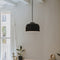 HeadHat Bowl Pendant Light  option Black Ceramic