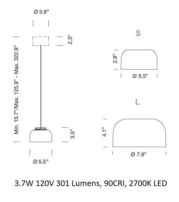 HeadHat Bowl Pendant Light