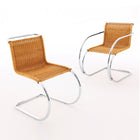 MR Chair with Arms Rattan