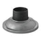 Outdoor Pier Mount  option 1304HE - Hematite
