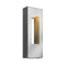 Atlantis Outdoor Wall Sconce  option Titanium