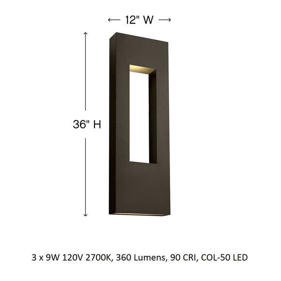 Atlantis Outdoor Wall Sconce