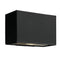 Atlantis Outdoor Pocket Wall Light  option Satin Black