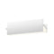 Aileron Wall Light  option 12 in W / Textured White
