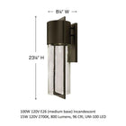 Shelter Outdoor Wall Light