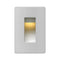 Luna Step Outdoor Light - Single Gang  option Titanium