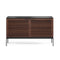 Corridor Double Cabinet  option 7128 CWL - Chocolate Stained Walnut