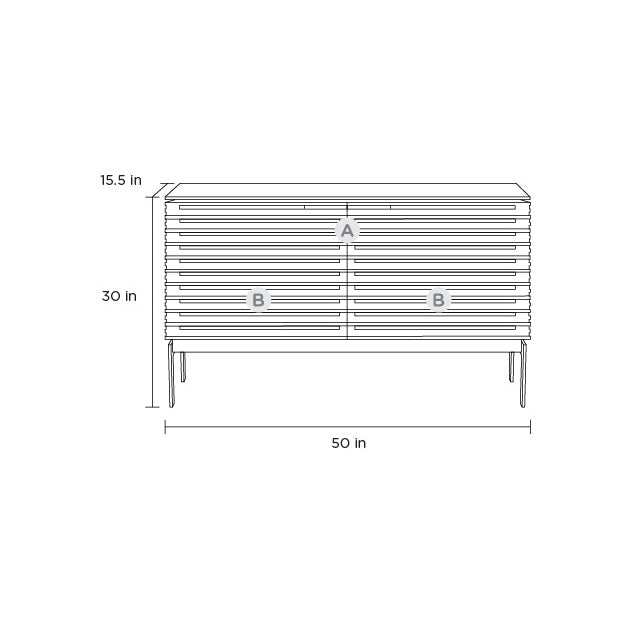 Corridor Double Cabinet