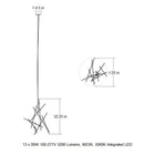 Constellation Aquila Minor Pendant Light