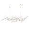 Constellation Ursa Major Chandelier  option Satin Nickel
