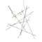 Constellation Aquila Major Chandelier  option White Optical