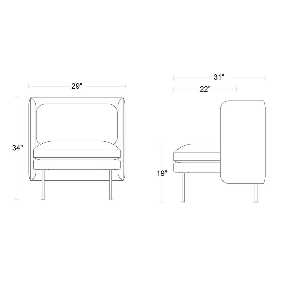 Bloke Lounge Chair