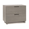 Linear Office Storage File  option Weathered Oak