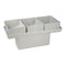 Rectangle Pedestal  option Gloss White