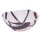 Serving Bowl  option Charcoal Abstract Stripe