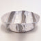 Serving Bowl  option Grey and White Stripe