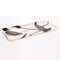 Gourmet Rectangle Serving Tray  option Charcoal Abstract Stripe
