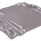 Square Ripple Platter  option Grey