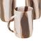 Urban Mug  option Brown and White Stripe