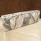 Short Rectangle Ripple Vase  option Grey Abstract Stripe