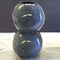 Double Sphere Vase  option Blue Grey