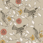 Birds Wallpaper Sample Swatch