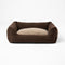 Henri Dog Bed  option Chocolate Organic Cotton